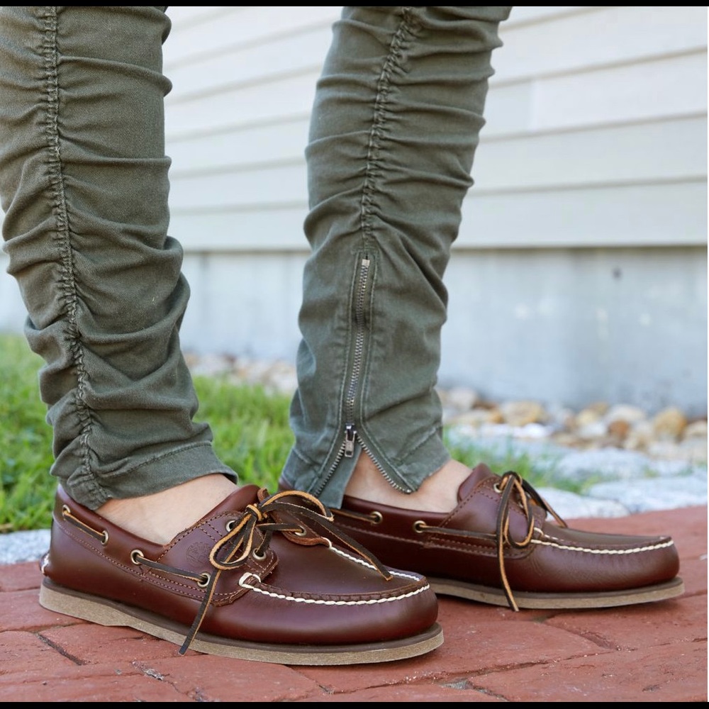 Timberlands Premium 2-EYE BOAT SHOES